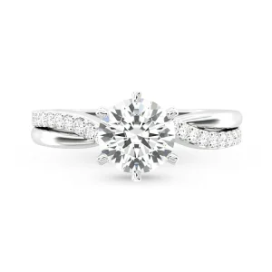 Vine twist ring