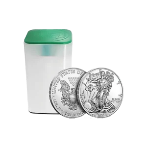 20 Coins American Eagle Silver Tube (Mixed Years)