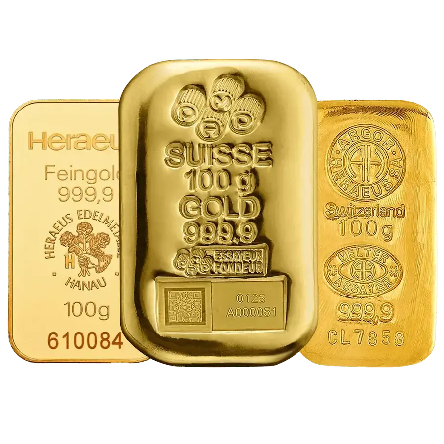 1 ounce Gold Bar - Perth Mint Button